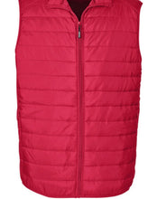 Load image into Gallery viewer, R P LUXE PUFFER VEST / PACKABLE / WATER RESISTANT / 5 CUSTOM COLORS / S TO 5-XL