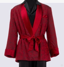 Load image into Gallery viewer, ROBES / PAJAMAS / SMOKING JACKETS / MEN / WOMEN / SILK / WOOL / JACQUARD / 25 LUXURY FABRICS / CUSTOM BESPOKE HAND MADE / FROM