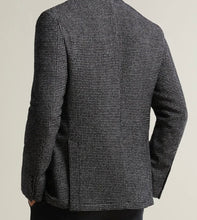 Load image into Gallery viewer, R P SPORTS JACKET / SOFT JACKET / BLACK HOUNDSTOOTH / MODREN SLIM CONTEMPORARY FIT / WOOL KNIT