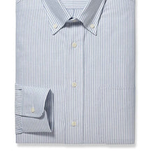 Load image into Gallery viewer, R P SHIRT / BLUE STRIPE CLASSIC BUTTON DOWN OXFORD CLOTH / MONOGRAMS