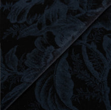 Load image into Gallery viewer, R P BLACK VELVET DINNER JACKET / FLORAL DESIGN / SATIN PEAK LAPEL / 34 TO 64 / REG / SHORT / LONG / EXTRA LONG