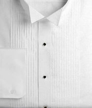 Load image into Gallery viewer, R P SHIRT / WOMENS / WHITE / WING COLLAR / PLEATED / CLASSIC STYLE / SIZES 2 TO 3O