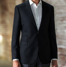 Load image into Gallery viewer, R P SPORTS JACKET / BLAZER SOLID BLACK / WOOL / SLIM FIT