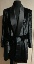 Load image into Gallery viewer, R P VELVET SMOKING JACKETS / ROBES / PAJAMAS / MEN / WOMEN / 15 ELEGANT COLORS / CUSTOM BESPOKE HAND MADE / FROM