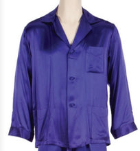 Load image into Gallery viewer, R P DESIGNS / SILK PAJAMAS / ROBES / SMOKING JACKETS / HAND MADE / 100 COLORS / MEN / WOMEN / CHILDREN / FROM