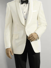 Load image into Gallery viewer, R P IVORY DINNER JACKET / SHAWL LAPEL / WOOL BLEND / 35 TO 48 / REG / SHORT / LONG