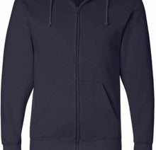 Load image into Gallery viewer, R P SPORT LUXE FULL ZIP HOODIE FLEECE / 10 CUSTOM COLORS / MADE IN CALIFORNIA / S TO 4-XL