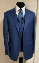 Load image into Gallery viewer, R P SUIT / BLACK / 3 PIECE VEST / CLASSIC FIT AND SLIM FIT / 16 COLORS / MICROFIBER / 36 TO 54 / REG / LONG / SHORT