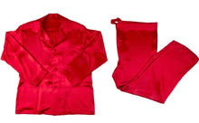 Load image into Gallery viewer, R P DESIGNS / SILK PAJAMAS / ROBES / SMOKING JACKETS / HAND MADE / 100 COLORS / MEN / WOMEN / CHILDREN / FROM