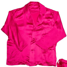 Load image into Gallery viewer, R P DESIGNS / SILK PAJAMAS / ROBES / SMOKING JACKETS / HAND MADE / 100 COLORS / MEN / WOMEN / CHILDREN / FROM