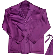 Load image into Gallery viewer, R P DESIGNS / SILK PAJAMAS / ROBES / SMOKING JACKETS / HAND MADE / 100 COLORS / MEN / WOMEN / CHILDREN / FROM