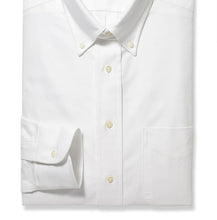 Load image into Gallery viewer, R P SHIRT / CLASSIC BUTTON DOWN OXFORD CLOTH / WHITE AND BLUE / MONOGRAMS