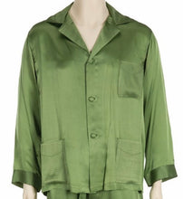 Load image into Gallery viewer, R P DESIGNS / SILK PAJAMAS / ROBES / SMOKING JACKETS / HAND MADE / 100 COLORS / MEN / WOMEN / CHILDREN / FROM