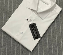 Load image into Gallery viewer, R P SHIRT / MENS / WHITE / BLACK / NECK 14” TO 20” / SLEEVES 32” TO 37”