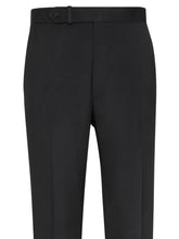 Load image into Gallery viewer, R P TUXEDO BLACK / GROSGRAIN TRIM / NOTCH LAPEL / 1 BUTTON / CLASSIC FIT / 34 TO 64 / REGULAR / SHORT / LONG / EXTRA LONG