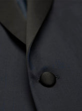 Load image into Gallery viewer, R P TUXEDO NAVY BLUE / PEAK SATIN LAPEL / SUPER 150'S FINE LUXURY WOOL / 34 TO 64 / REG / SHORT / LONG / EXTRA LONG