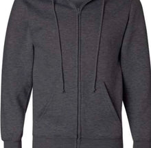 Load image into Gallery viewer, R P SPORT LUXE FULL ZIP HOODIE FLEECE / 10 CUSTOM COLORS / MADE IN CALIFORNIA / S TO 4-XL