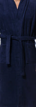 Load image into Gallery viewer, R P LUXURY ROBE / COTTON TERRY / MEN / WOMEN / BLACK / NAVY / WHITE / GREY / BURGUNDY / SMALL TO XX-LARGE / MONOGRAMS