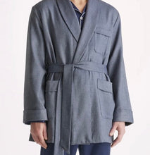 Load image into Gallery viewer, R P ROBES / SMOKING JACKETS / PAJAMAS / MEN / WOMEN / PURE LUXURY CASHMERE MADE IN ENGLAND / 30 COLORS / CUSTOM BESPOKE HAND MADE / FROM