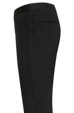 Load image into Gallery viewer, R P TUXEDO BLACK / PEAK SATIN LAPEL / SUPER 150'S FINE LUXURY WOOL / 34 TO 64 / REG / SHORT / LONG / EXTRA LONG