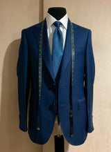 Load image into Gallery viewer, R P SUIT / SOLID ITALIAN BLUE / CLASSIC FIT / SUPER 150’S WOOL / 36 TO 54 / REGULAR / SHORT / LONG / EXTRA LONG