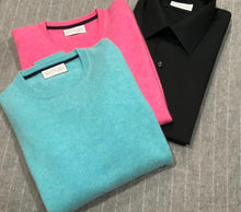 Load image into Gallery viewer, R P LUXURY 100% CASHMERE SWEATER / V-NECK / 20 COLORS / S TO XXL