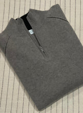 Load image into Gallery viewer, R P LUXURY 100% CASHMERE SWEATER / 1/4 ZIP / 20 COLORS / S TO XXL