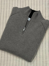 Load image into Gallery viewer, R P LUXURY 100% CASHMERE SWEATER / 1/4 ZIP / 20 COLORS / S TO XXL