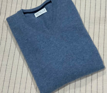 Load image into Gallery viewer, R P LUXURY 100% CASHMERE SWEATER / V-NECK / 20 COLORS / S TO XXL