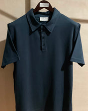 Load image into Gallery viewer, R P POLO GOLF SHIRT LUXURY SUPIMA JERSEY COTTON / MADE IN CALIFORNIA / BLACK / NAVY / GREY / S TO 3-XL