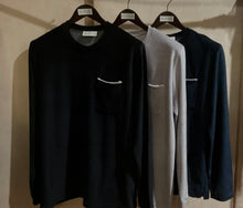Load image into Gallery viewer, R P LUXURY VELOUR CREW NECK / MADE IN CALIFORNIA / LIGHT GREY / BLACK / NAVY / RUST / S TO XXL