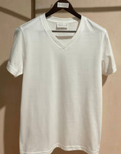 Load image into Gallery viewer, R P LUXURY T-SHIRT / V-NECK / 100% COTTON / BLACK / GREY / WHITE / MADE IN CALIFORNIA / S TO XXL