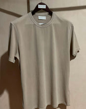 Load image into Gallery viewer, R P LUXURY T-SHIRT / CREW NECK / UNISEX / 100% COTTON / GARMENT DYED / 10 CUSTOM COLORS / MADE IN CALIFORNIA / XS TO XXX-L