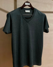 Load image into Gallery viewer, R P LUXURY T-SHIRT / V-NECK / 100% COTTON / BLACK / GREY / WHITE / MADE IN CALIFORNIA / S TO XXL