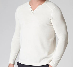 R P LUXURY HENLEY SWEATER / 100% PURE COTTON / 4 CUSTOM COLORS / S TO XXL