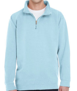R P LUXE 1/4 ZIP PULLOVER / UNISEX / WASHED GARMENT DYED / 11 CUSTOM MALIBU BEACH COLORS / S TO 3-XL