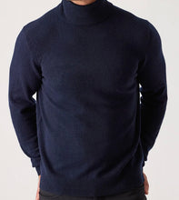 Load image into Gallery viewer, R P LUXURY TURTLENECK / 100% CASHMERE / BLACK / GREY / NAVY / OATMEAL / INK BLUE / S TO XXL
