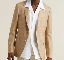 Load image into Gallery viewer, R P SPORTS JACKET / CAMEL / WOOL SILK LINEN / CLASSIC FIT