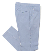 Load image into Gallery viewer, R P PANT / SEERSUCKER STRIPE / TAN / BLUE / GREY / 32 TO 40