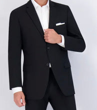 Load image into Gallery viewer, R P SPORTS JACKET BLAZER / CLASSIC FIT / NAVY & BLACK / MICROFIBER / 36 TO 54 / REG / LONG / SHORT