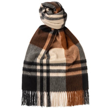 Load image into Gallery viewer, R P SCARF / PURE CASHMERE / MADE IN ENGLAND / WIDE SIZE / MEN / WOMEN