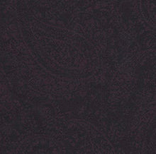 Load image into Gallery viewer, R P BURGUNDY WINE PAISLEY DINNER JACKET / FINE WOOL / MADE TO ORDER