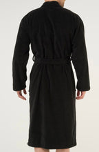 Load image into Gallery viewer, R P LUXURY ROBE / COTTON TERRY / MEN / WOMEN / BLACK / NAVY / WHITE / GREY / BURGUNDY / SMALL TO XX-LARGE / MONOGRAMS