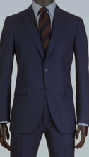 Load image into Gallery viewer, R P SUIT / SHARKSKIN / DEEP BLUE / FRENCH BLUE / CONTEMPORARY AND CLASSIC FIT