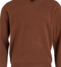 Load image into Gallery viewer, MENS 100% CASHMERE LUXURY SWEATER / V-NECK / 5 COLORS
