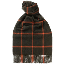 Load image into Gallery viewer, R P SCARF / PURE CASHMERE / MADE IN ENGLAND / WIDE SIZE / MEN / WOMEN
