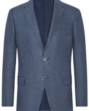 Load image into Gallery viewer, R P SPORTS JACKET / BLUE / SILK & WOOL / CONTEMPORARY FIT