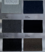 Load image into Gallery viewer, R P SLACKS / MADE IN ITALY / 6 COLORS / CASHMERE & WOOL FLANNEL / PLAIN FRONT / MODERN CLASSIC FIT