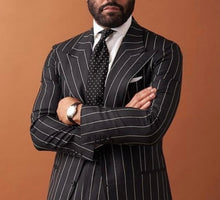 Load image into Gallery viewer, R P SUIT / CUSTOM BESPOKE / MADE TO MEASURE / MADE TO ORDER / ALL STYLES, DESIGNS & SIZES / FABRICS MADE IN ITALY & ENGLAND