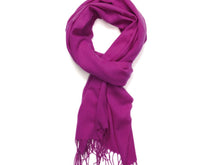Load image into Gallery viewer, R P SCARF / PURE CASHMERE FEATHERWEIGHT / MADE IN ENGLAND / 10 COLORS / MEN / WOMEN